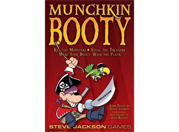 Munchkin Booty Kortspill Frittstående utvidelse til Munchkin
